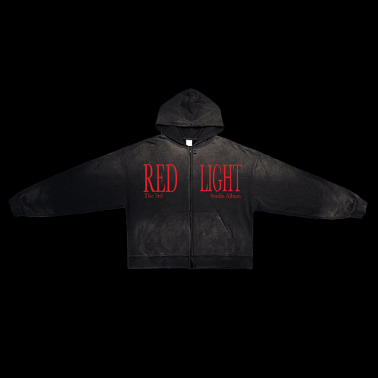 RED LIGHT ZIP-UP